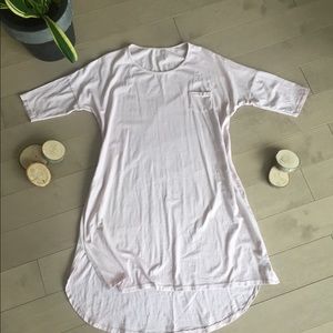 Oversized T-shirt dress🌊